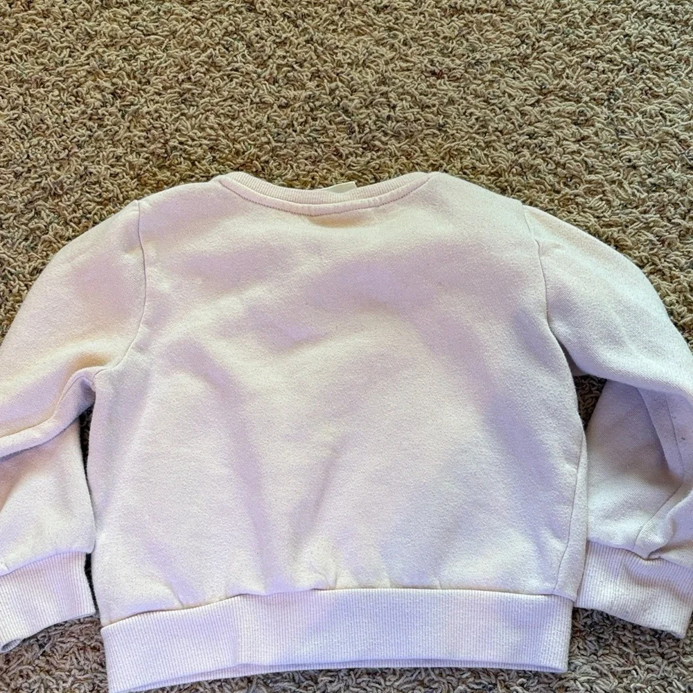 Disney Minnie Mouse Light Pink Kids Sweater​​ - Picture 3 of 4